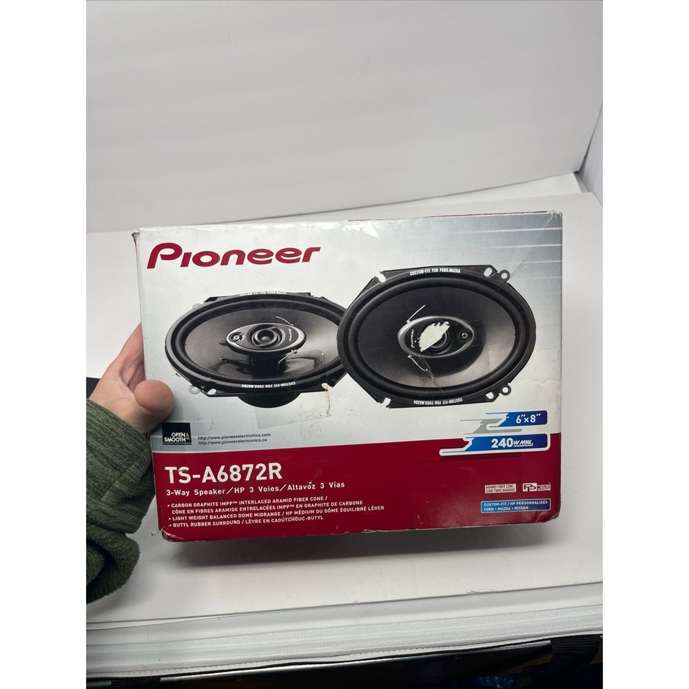 Pioneer TS-A6872R 6x8 3-Way Car Speakers